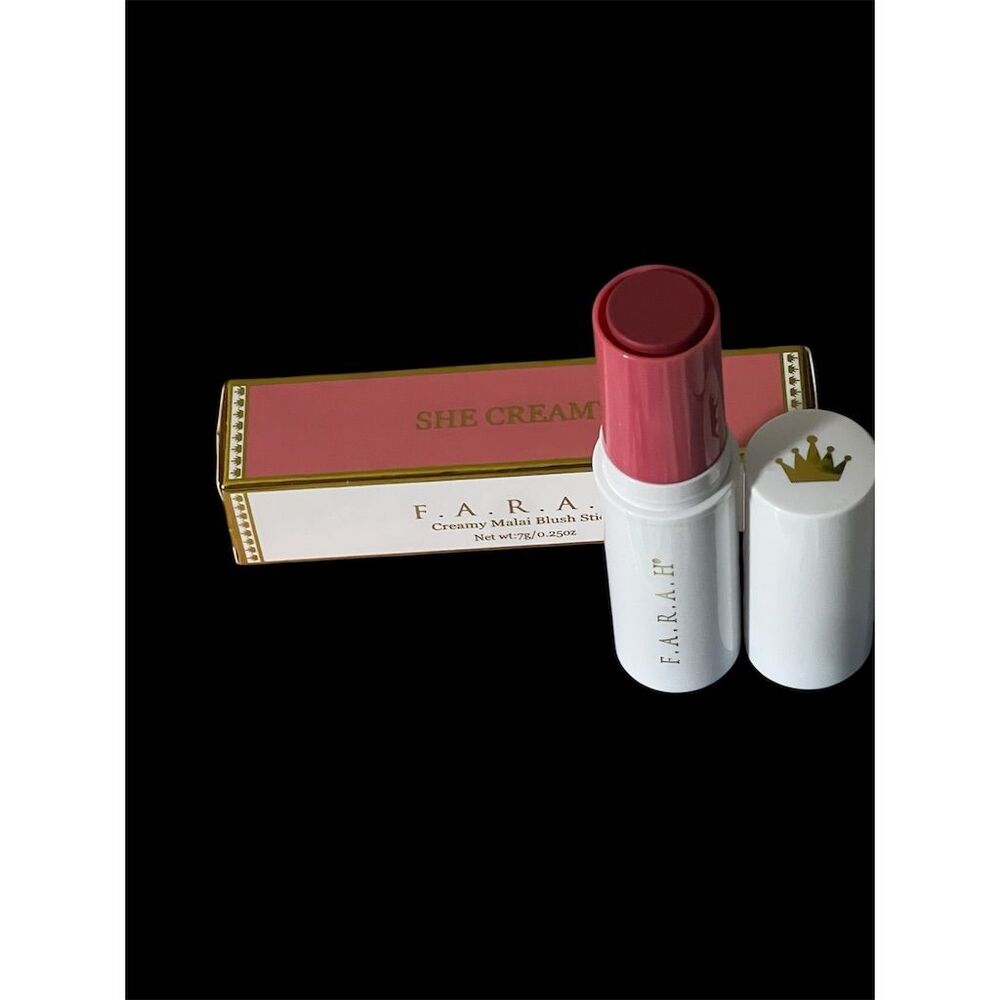 F.A.R.A.H Creamy Malai Blush Stick SHE CREAMY Dewy Finish 7g - Picture 8 of 15